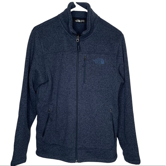 The North Face Mens Blue Fleece size Small Full zip - Picture 1 of 6